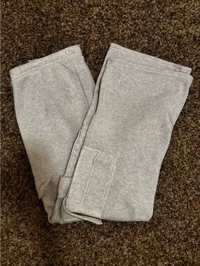 Baggy Cream Sweatpants- Size M